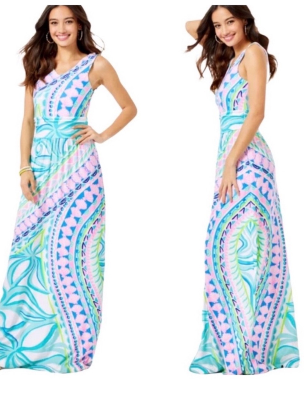 Lilly Pulitzer BNWT Marco Coco Island Maxi Dress Size XS.